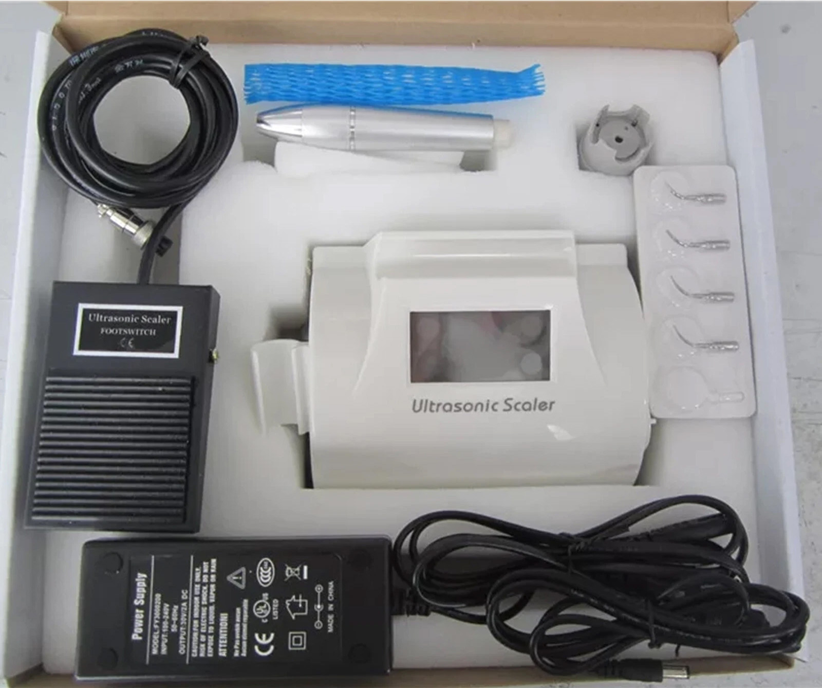 Dental Ultrasonic Piezo Scaler Scaling Perio LED Handpiece Fit EMS tip YS-CS-A-F